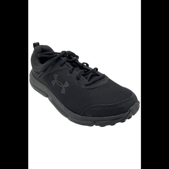 Under Armour Men's Charged Assert 10 Running Sneaker Black - Medium - Picture 1 of 3